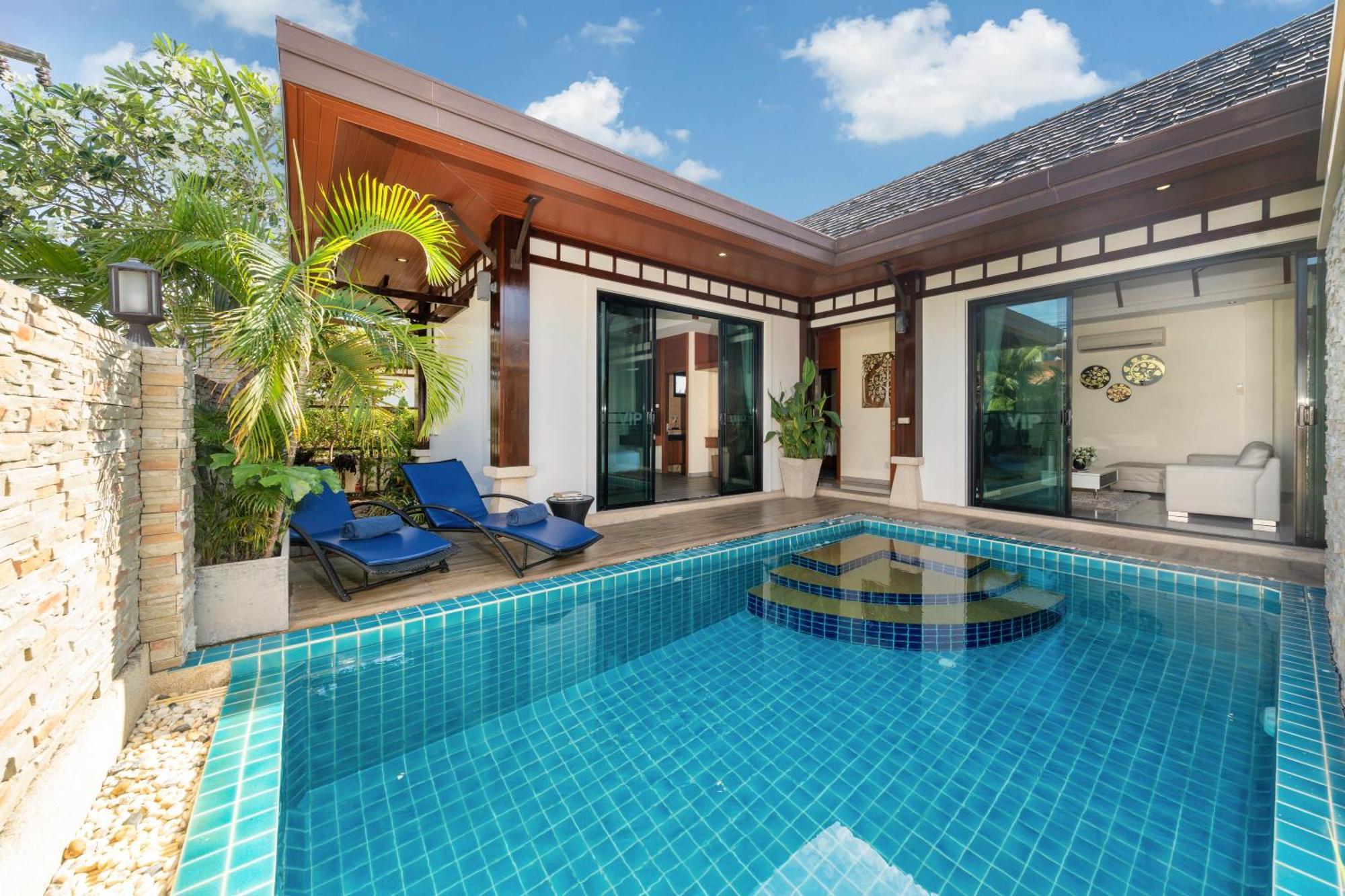 Private 2Br Pool Villa 2D15 In Gated Residences Rawai Vip Villas Near Kids Park מראה חיצוני תמונה